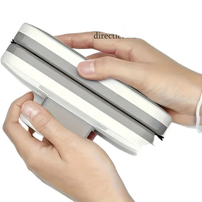 Double-Sided Magnetic Window Cleaner with Safety Rope for Streak-Free Glass