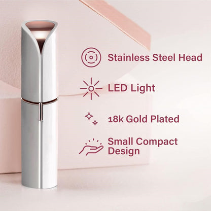 Electric Facial Hair Remover Flawless Dermaplaning Device Women