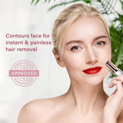 Electric Facial Hair Remover Flawless Dermaplaning Device Women