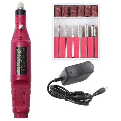 Electric Nail Drill Kit Professional Manicure Pedicure Set