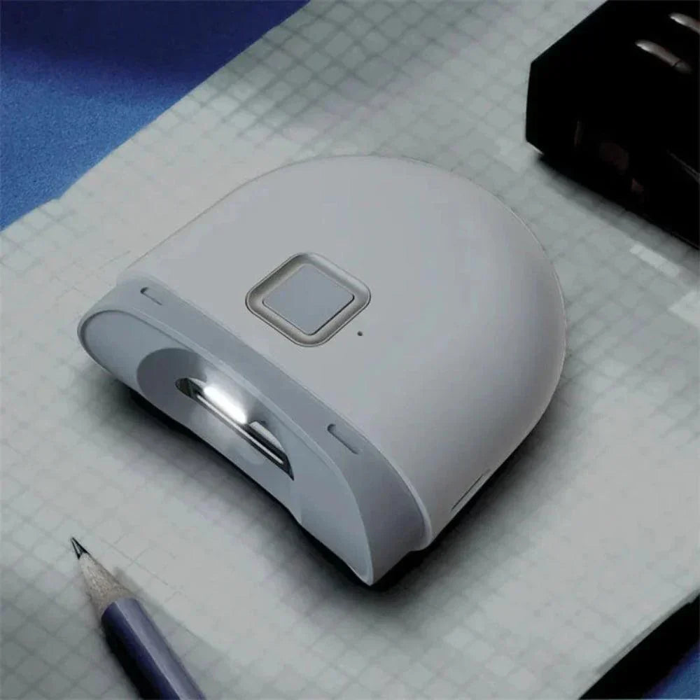 Electric Nail Trimmer USB Rechargeable Automatic Nail Clipper Polisher