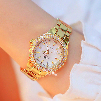 Elegant Quartz Wrist Watch Shock Resistant Waterproof Timepiece