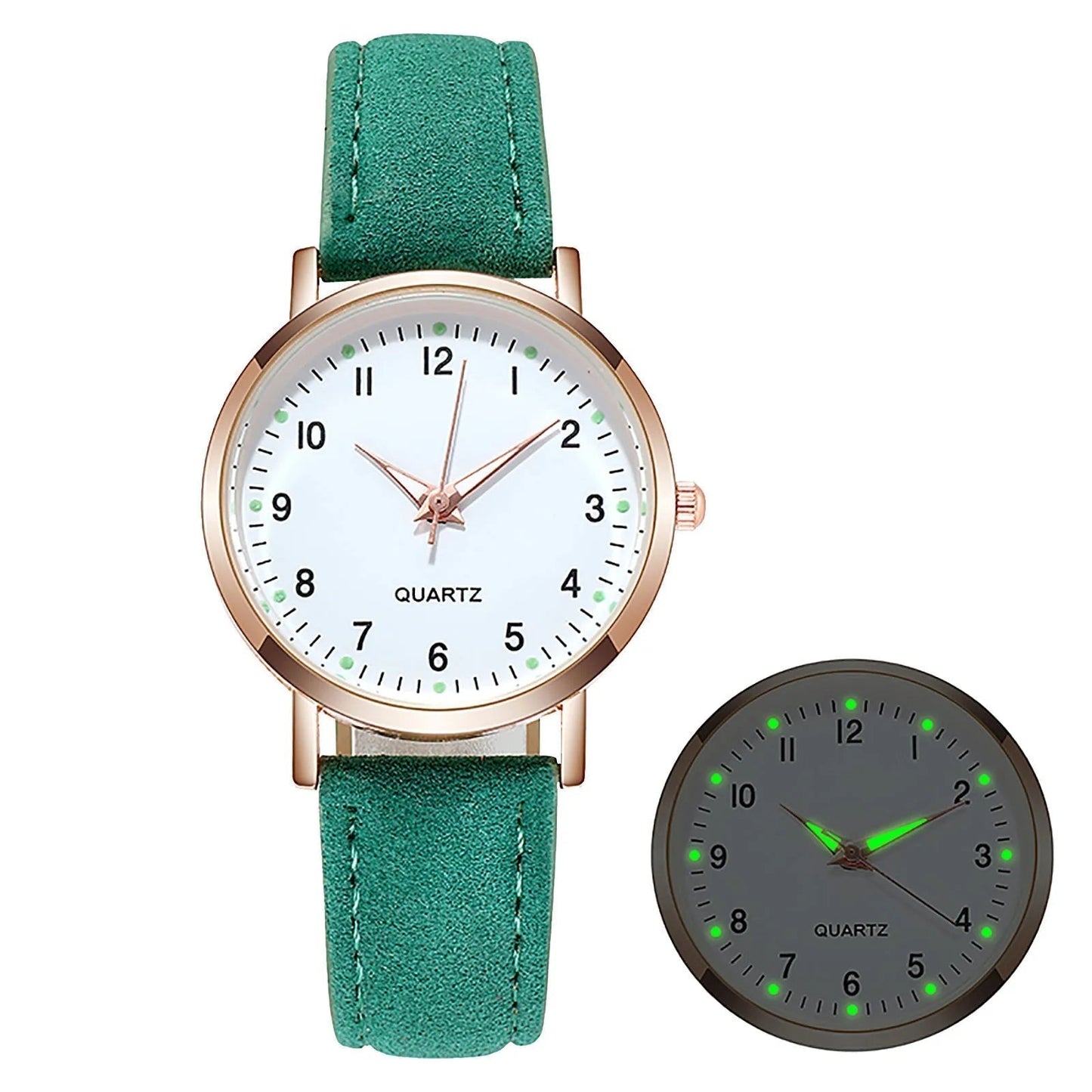 Elegant Quartz Wrist Watch Stainless Steel Womens Timepiece