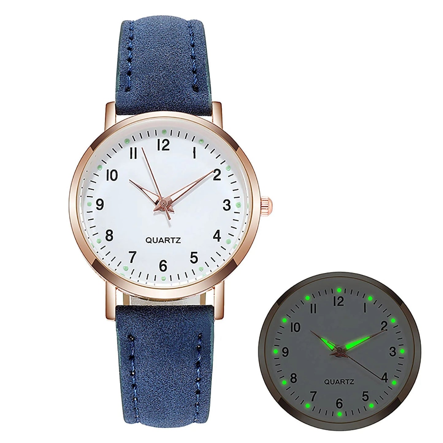 Elegant Quartz Wrist Watch Stainless Steel Womens Timepiece