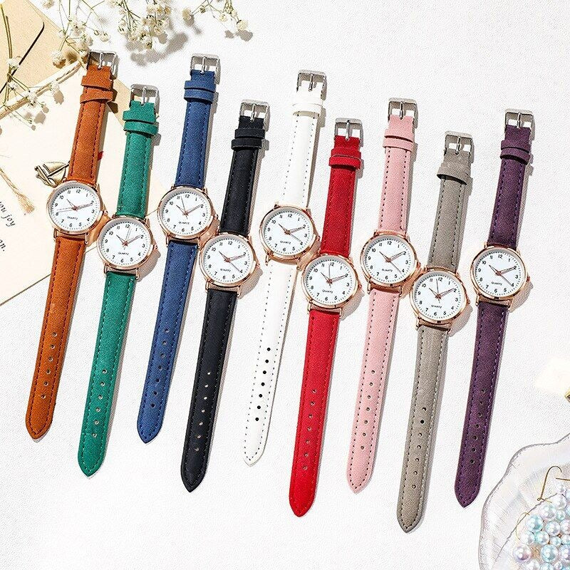 Elegant Quartz Wrist Watch Stainless Steel Womens Timepiece