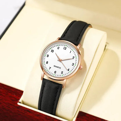 Elegant Quartz Wrist Watch Stainless Steel Womens Timepiece