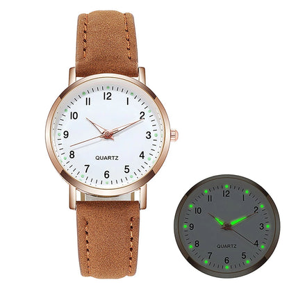 Elegant Quartz Wrist Watch Stainless Steel Womens Timepiece