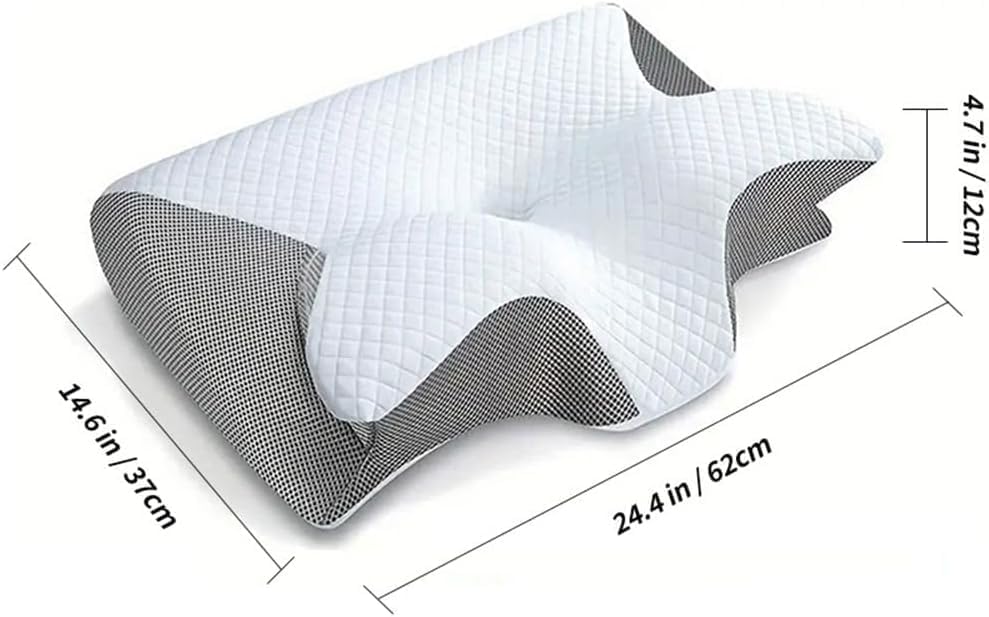 Ergonomic Memory Foam Pillow Neck Support Sleeping Pillow