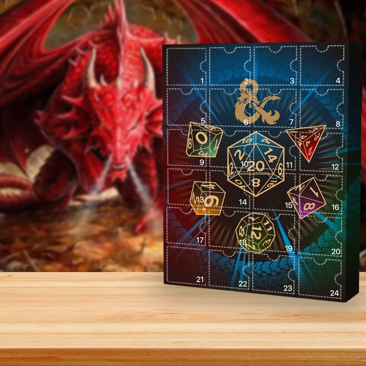 Fantasy Advent Calendar Collectible Ornament Countdown Box