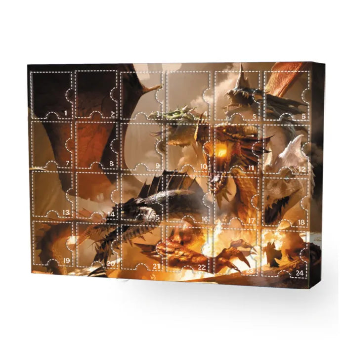 Fantasy Advent Calendar Collectible Ornament Countdown Box