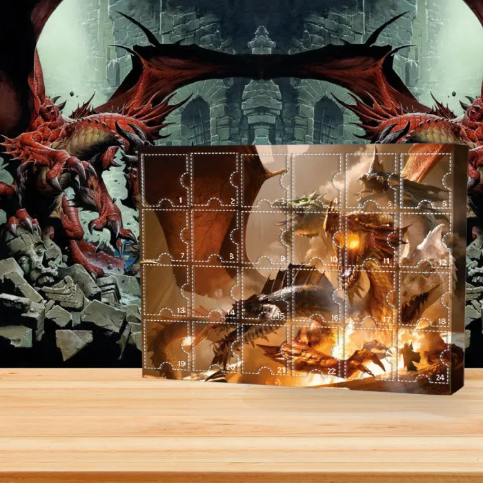 Fantasy Advent Calendar Collectible Ornament Countdown Box