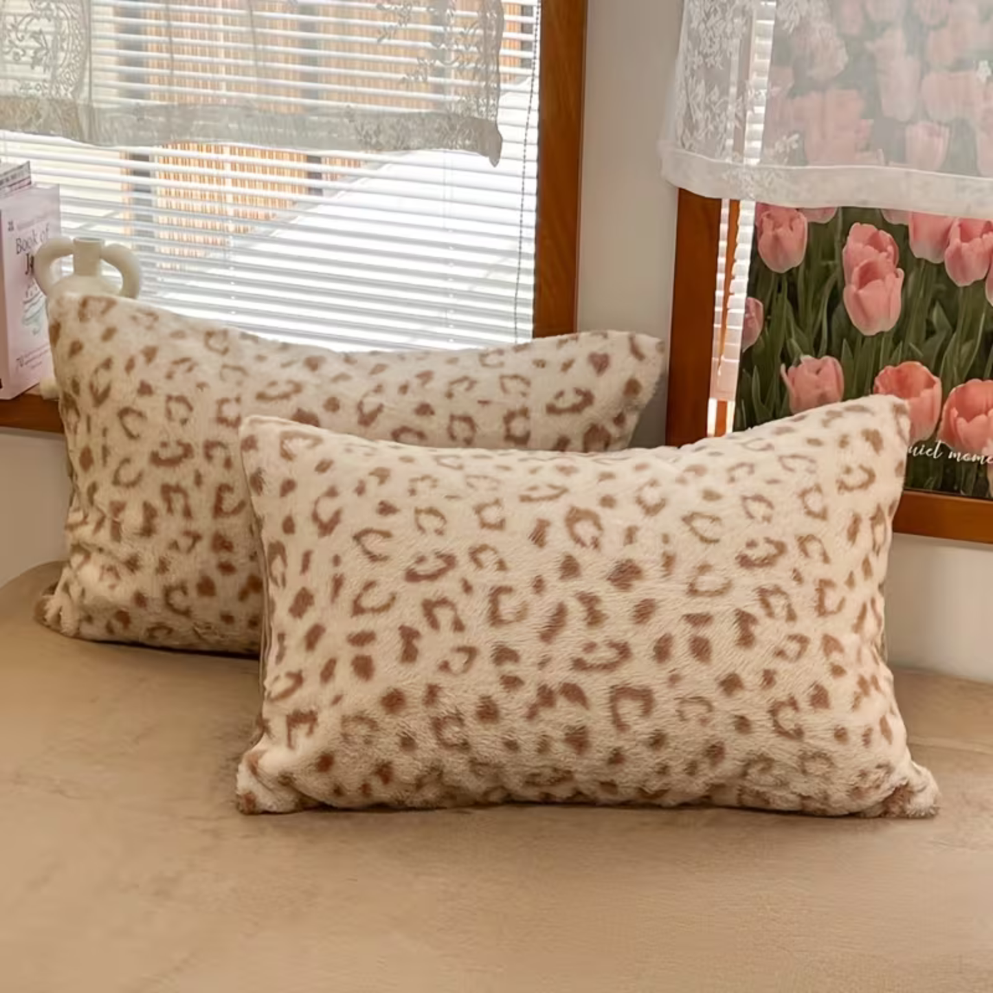 Faux Rabbit Fur Bedding Set Warm Plush Comfort