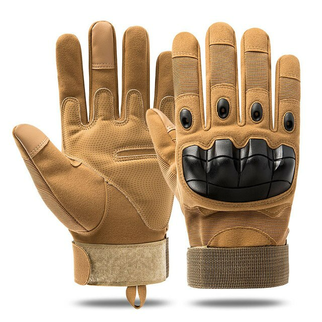 Fingerless Tactical Gloves Anti Slip Outdoor Work Protection