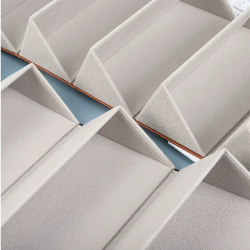 Foldable Eyeglasses Organizer Case for Multiple Glasses