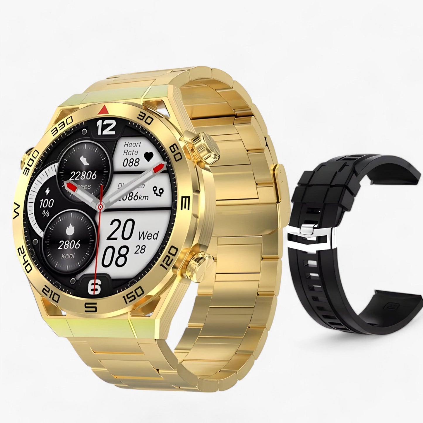 GPS Smartwatch for Men with Bluetooth Calling