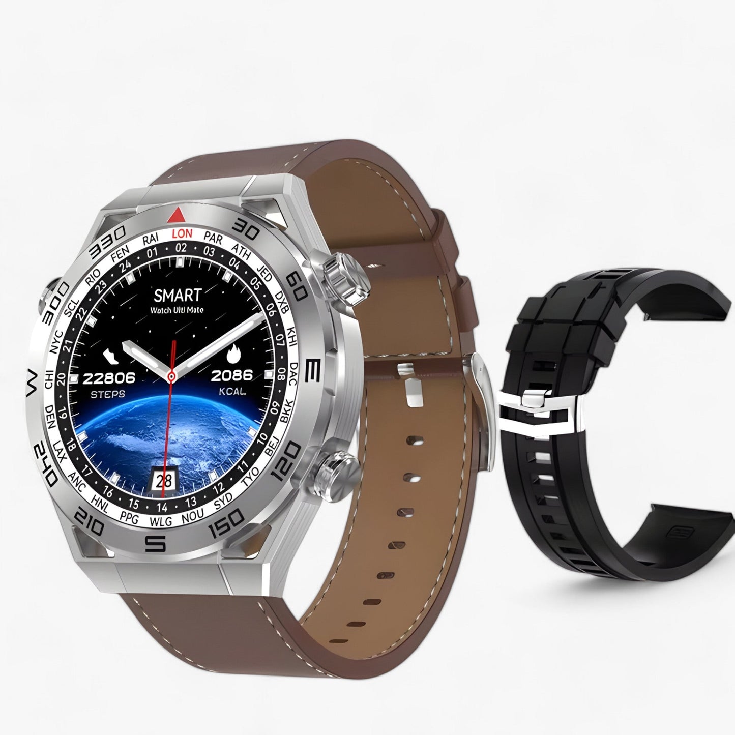 GPS Smartwatch for Men with Bluetooth Calling