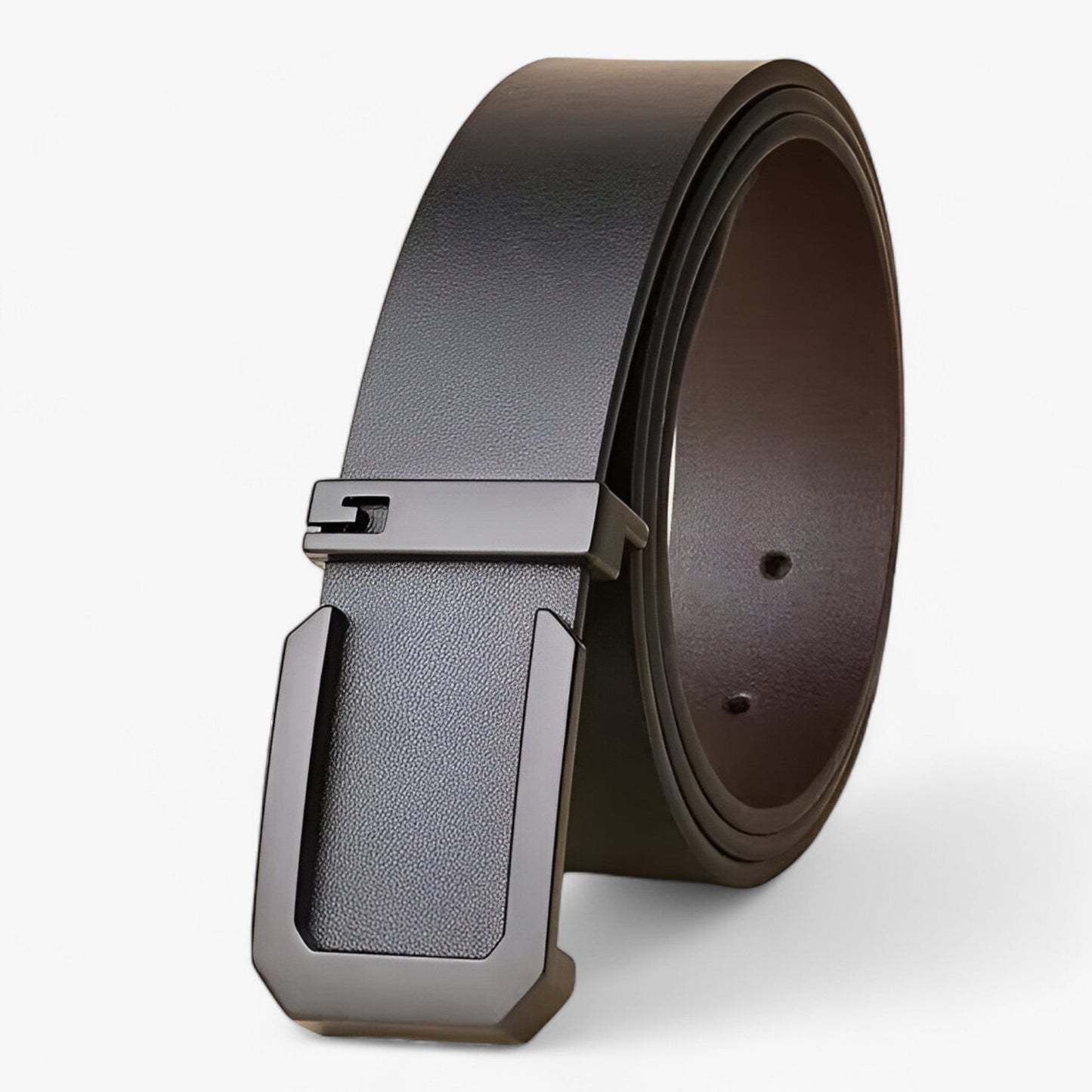 Genuine Leather Dress Belt Luxury Business Casual Style