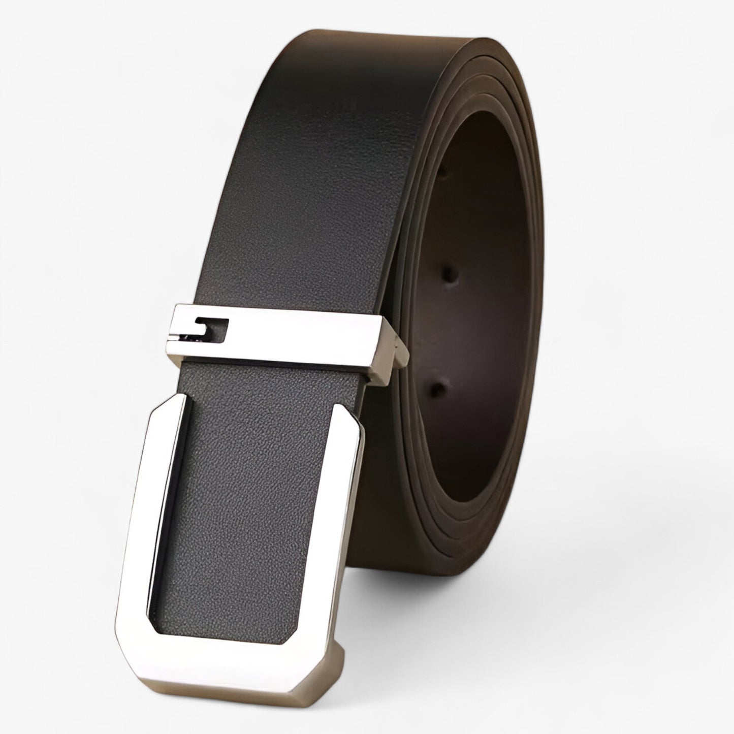 Genuine Leather Dress Belt Luxury Business Casual Style