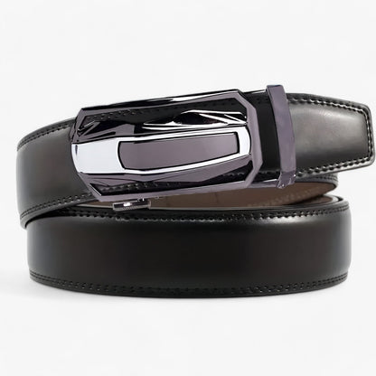Genuine Leather Ratchet Belt for Men