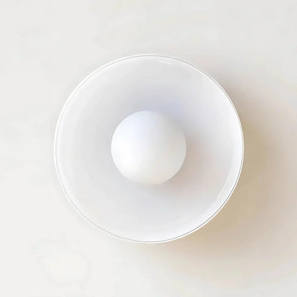 Glass Ceiling Light Scandinavian Modern Flush Mount Lighting Fixture