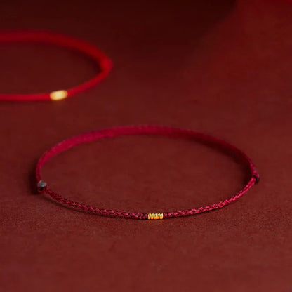 Handmade Spiritual Bracelet Adjustable Woven Meditation Jewelry