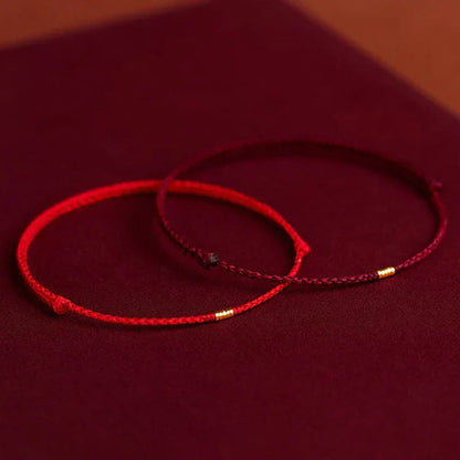 Handmade Spiritual Bracelet Adjustable Woven Meditation Jewelry