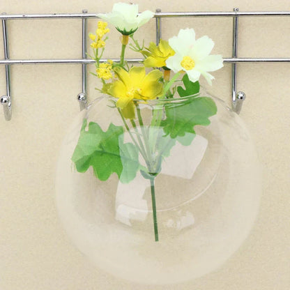 Hanging Hydroponic Glass Vase Floating Plant Flower Display