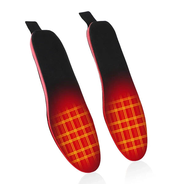 Heated Insoles Rechargeable With Remote Control 3 Heat Levels Warm Shoe Inserts