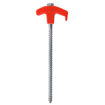 Heavy Duty Screw Tent Pegs Ground Anchors Camping Stake Set