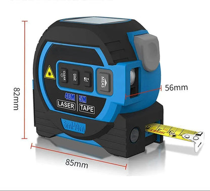 Infrared Laser Measuring Tape 3-in-1 Digital Distance Area Volume Tool