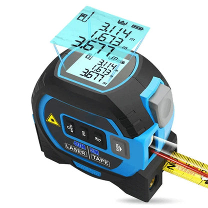 Infrared Laser Measuring Tape 3-in-1 Digital Distance Area Volume Tool