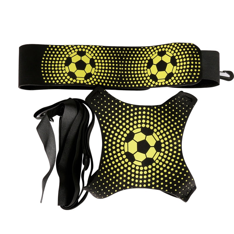 JugglePro Football Training Belt Adjustable Elastic Soccer Practice Gear for Kids & Adults