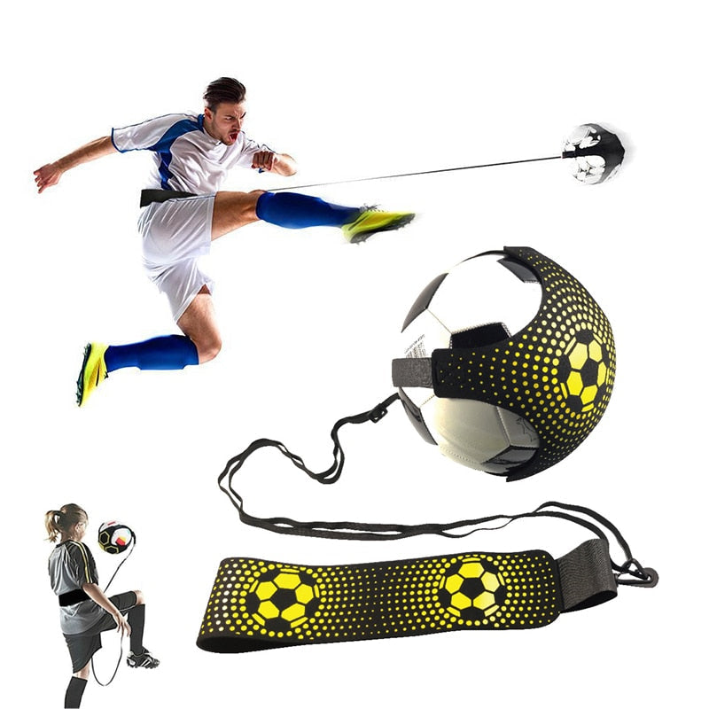 JugglePro Football Training Belt Adjustable Elastic Soccer Practice Gear for Kids & Adults