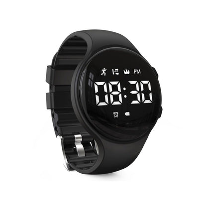 Kids Digital Watch Step Counter LED Fitness Tracker Alarm Stopwatch
