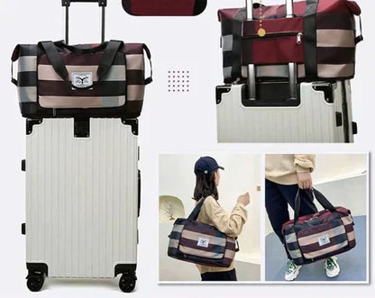 Large Capacity Waterproof Travel Bag Foldable Shoulder Duffel