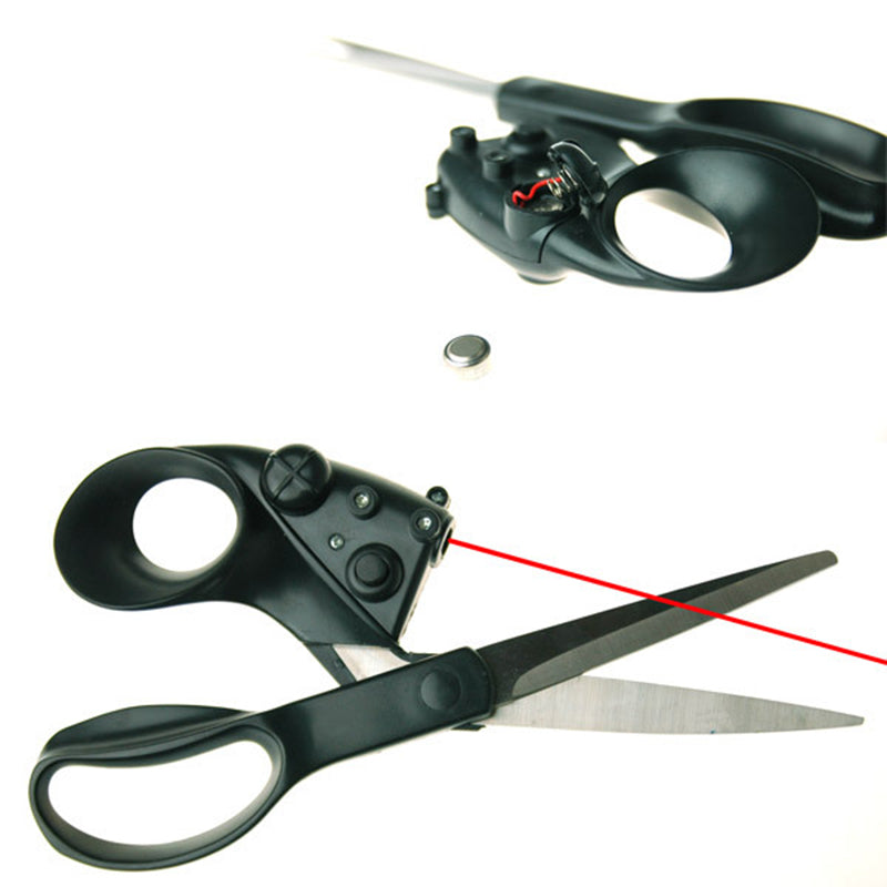 Laser Guided Precision Scissors Straight Cutting Craft Tool