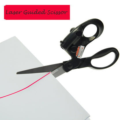 Laser Guided Precision Scissors Straight Cutting Craft Tool
