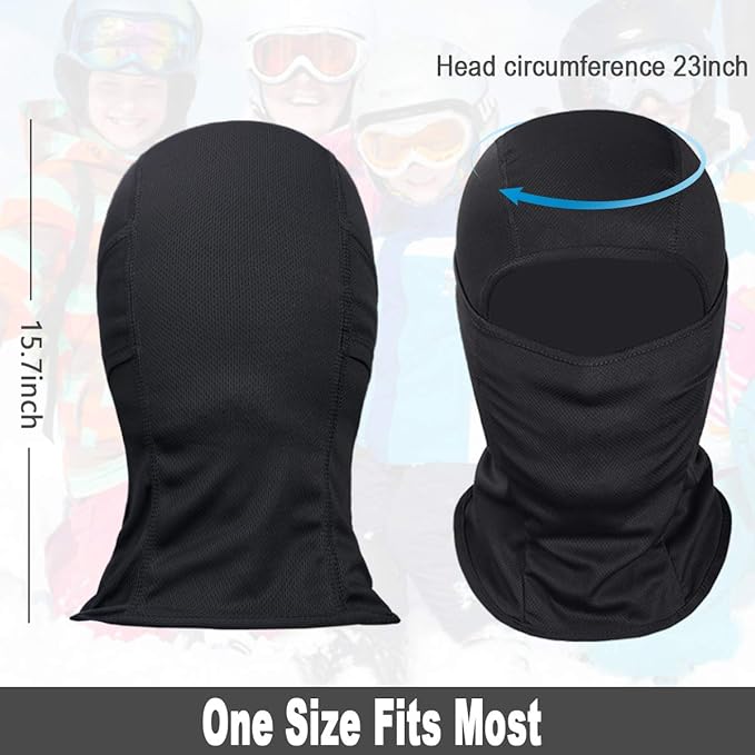 Lightweight UV Protection Skimask Multifunctional Winter Face Mask
