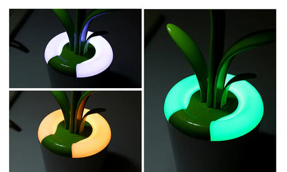 LuminaFlex LED Desk Lamp Adjustable Brightness Eye-Care Modern Table Lamp