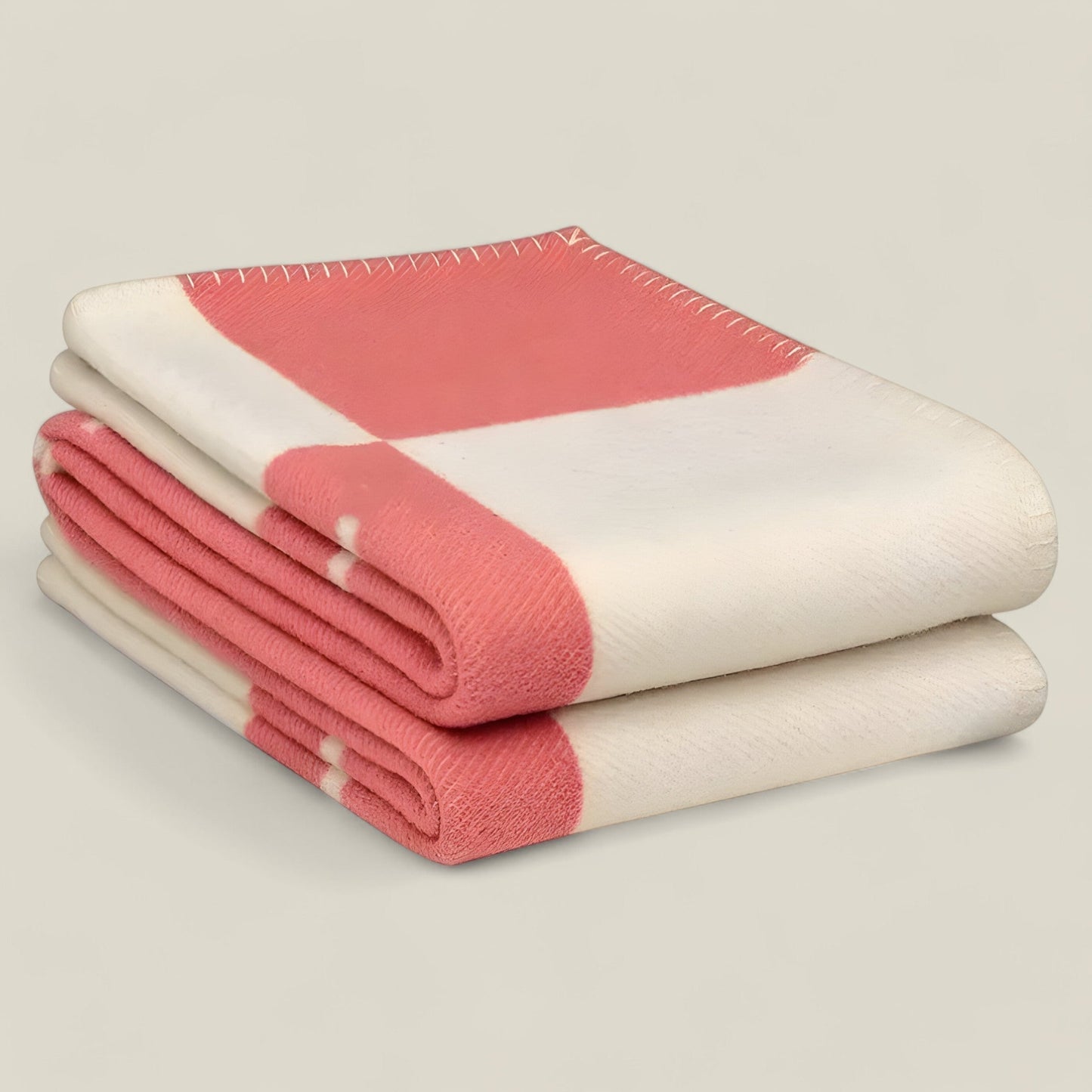Luxury Cashmere Throw Blanket Winter Knit Plaid