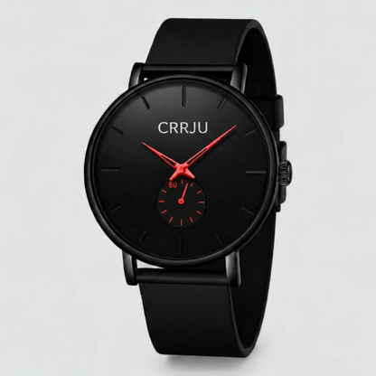 Luxury Quartz Watch with Waterproof Mesh Strap