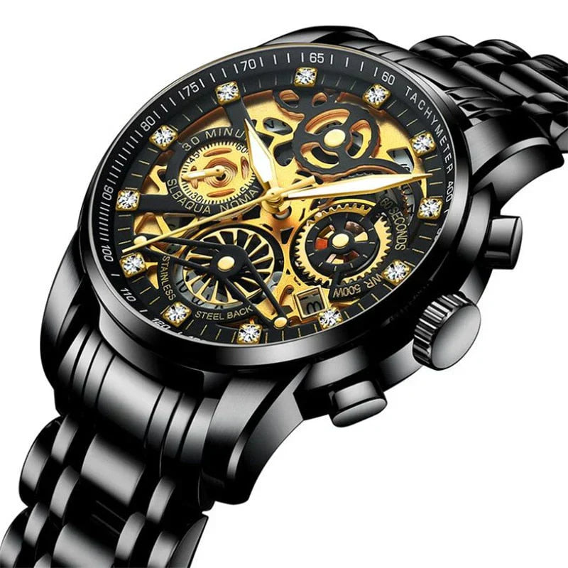 Luxury Skeleton Automatic Watch for Men