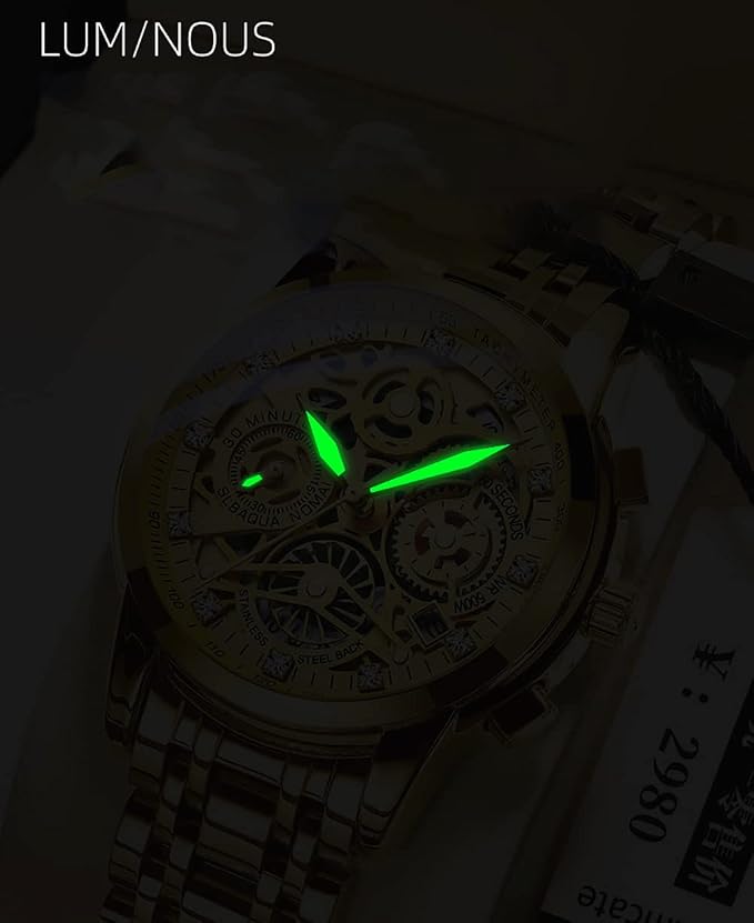 Luxury Skeleton Automatic Watch for Men