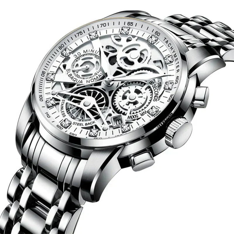 Luxury Skeleton Automatic Watch for Men