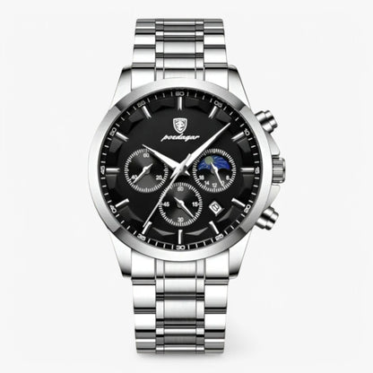 Luxury Stainless Steel Men Watch Classic Analog Wristwatch