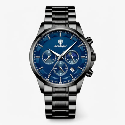 Luxury Stainless Steel Men Watch Classic Analog Wristwatch