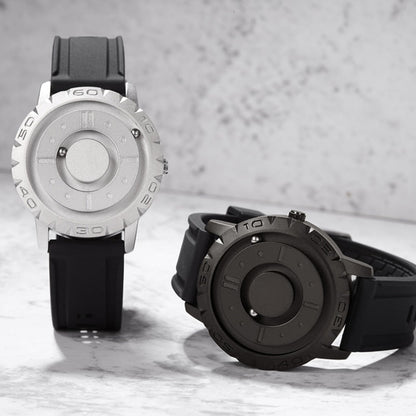 Magnetic Ball Bearing Watch with Steel Strap