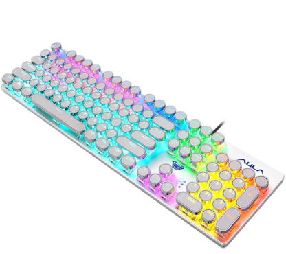 Mechanical RGB Gaming Keyboard with Blue Switches