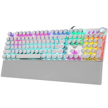 Mechanical RGB Gaming Keyboard with Blue Switches
