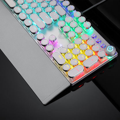 Mechanical RGB Gaming Keyboard with Blue Switches